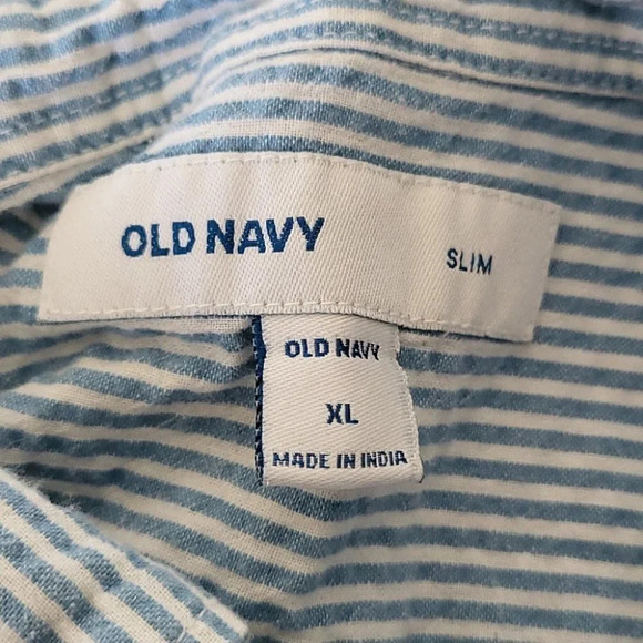 Men's Old Navy Short Sleeve Shirt (XL Slim) - Picture 5 of 5